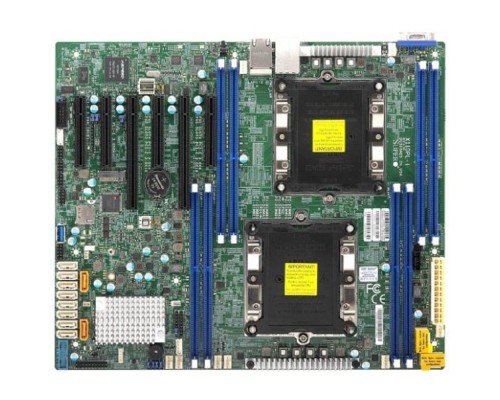 [Материнская плата] Supermicro MBD-X11DPL-I-B OEM {2 x P (LGA 3647), 8 DIMM slots, Intel C621 controller for 10 SATA3 (6 Gbps) ports; RAID 0,1,5,10; Dual LAN with LewisburgMarvell 88E1512 PHY}