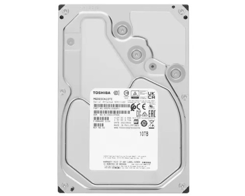 [Жесткий диск] 10TB Toshiba Enterprise Capacity (MG06SCA10TE) {SAS-III, 7200 rpm, 256Mb buffer, 3.5