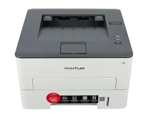 [Pantum] Pantum P3010D Принтер, Mono Laser, дуплекс, A4, 30стр/мин, 1200 х 1200dpi, 128Mb, USB, стартовый картридж 1000стр., серый корпус (P3010D)