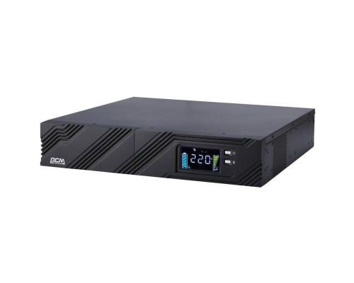 [ИБП] PowerCom Smart King Pro+ SPR-2000 LCD ИБП {Line-Interactive, 2000VA / 1600W, Rack/Tower, 8xC13 + 1xC19, Serial+USB, SmartSlot} (1152577)