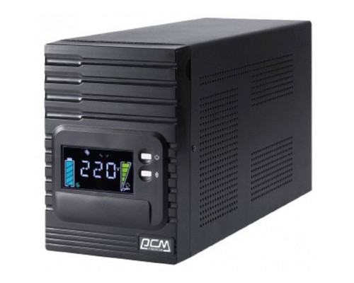 [ИБП] PowerCom Smart King Pro+ SPT-1000-II LCD ИБП {Line-Interactive, 1000 ВА / 800 Вт, Tower, 8xC13 с резервным питанием, USB, SNMPslot} (1152559)