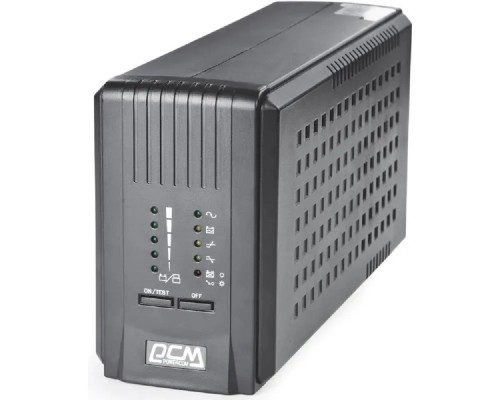 [ИБП] PowerCom Smart King Pro+ SPT-700-II ИБП {Line-Interactive, 700 ВА / 550 Вт, Tower, 3 xC13 с резервным питанием и 2 xC13 с фильтрацией, USB, USB} (1154033)