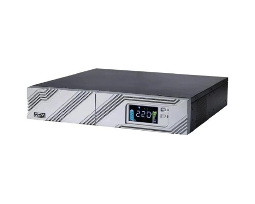 [ИБП] PowerCom Smart King RT SRT-1500A LCD ИБП {Line-Interactive, 1500VA / 1350W, Rack/Tower, IEC, Serial+USB, SmartSlot, подкл. доп. батарей} (1157679)