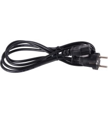 Telecom <TP021-1.8-BK> Кабель питания  220V 1.8 м (Европейский стандарт)