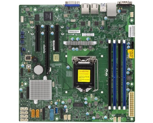 [Материнская плата] Supermicro MBD-X11SSL-F-(B) {C232 S1151 MATX BLK} OEM