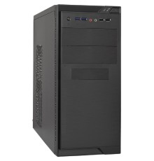 Exegate EX283235RUS Корпус Minitower ExeGate MA-372UX Black, mATX <UN350, 120mm> 2*USB+2*USB3.0, Audio