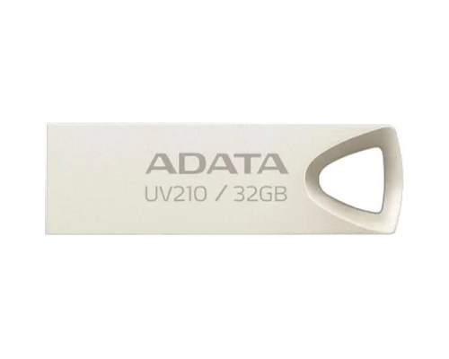 [Носитель информации] A-DATA Flash Drive 32GB UV210, USB 2.0, Металлич., Серебро