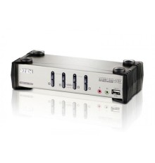 KVM-переключатель USB 4PORT W/OSD CS1734B-A7-G ATEN