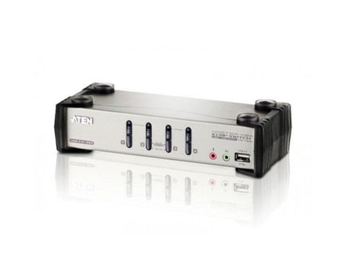 [Переключатель] KVM-переключатель USB 4PORT W/OSD CS1734B-A7-G ATEN