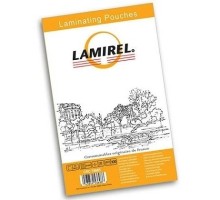 Пленка для ламинирования Fellowes 125мкм (100шт) глянцевая 54x86мм Lamirel (LA-78665)