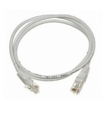 Патч-корд Lanmaster UTP LAN-PC45/U5E-0.5-GY вилка RJ-45-вилка RJ-45 кат.5е 0.5м серый LSZH