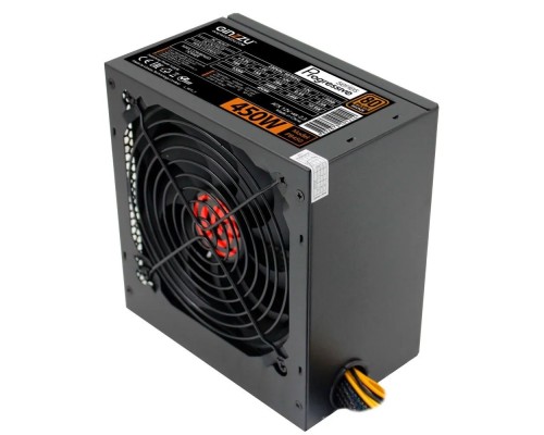 [Блок питания] Ginzzu PB450 12CM 80+ black,APFC,20+4p,1 PCI-E(6+2), 4*SATA, 2*IDE, OEM