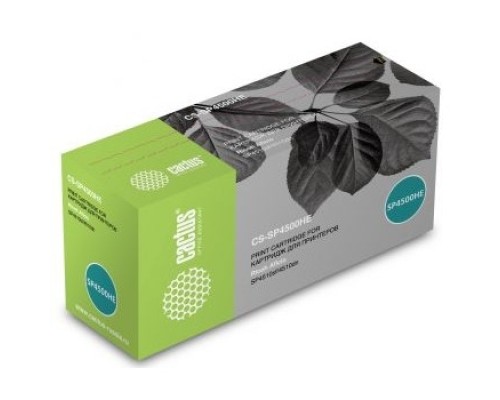 [расходные материалы] Тонер Картридж Cactus CS-SP4500HE черный (12000стр.) для Ricoh Aficio SP 4510DN/SP 4510SF