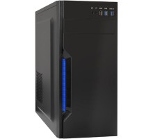 Exegate EX283079RUS Корпус Miditower ExeGate XP-333U Black, ATX, <XP500, Black,120mm>, 1*USB+2*USB3.0, Audio