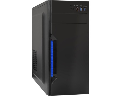 [Корпуса] Exegate EX283079RUS Корпус Miditower ExeGate XP-333U Black, ATX, <XP500, Black,120mm>, 1*USB+2*USB3.0, Audio
