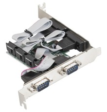Exegate EX283705RUS Контроллер EXE-310 PCI-E, 4*COM port (OEM)
