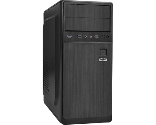 [Корпуса] Exegate EX283735RUS Корпус Miditower XP-402U Black, ATX, <без БП>, 2*USB+1*USB3.0, Audio