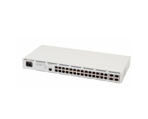 [Сетевое оборудование] ELTEX MES2428P Ethernet-коммутатор 24 порта 10/100/1000BASE-T (PoE/PoE+), 4 Combo-порта 10/100/1000BASE-T/100BASE-FX/1000BASE-X, L2, 220В AC