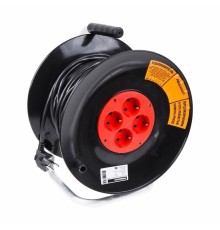 Proconnect 11-7606 Удлинитель силовой на катушке 4 гнезда с/з 40 м 3х1 мм STANDART PROCONNECT