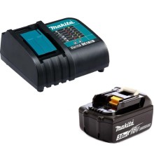Makita 191A25-2 Аккумулятор+з\у, DC18RC-1шт(б\зар)+BL1830B-1шт,18В,3.0Ач,Li-ion,кор