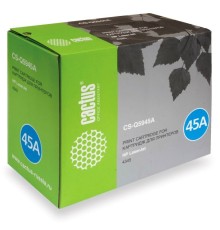 Картридж лазерный Cactus CS-Q5945A черный (18000стр.) для HP LJ 4345/4345