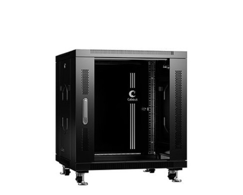 [Cabeus Монтажные шкафы] CABEUS SH-05C-12U60/60-BK ШКАФ МОНТАЖНЫЙ ТЕЛЕКОММУНИКАЦИОННЫЙ 19