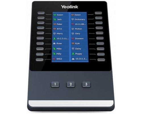 [VoIP-телефон] YEALINK EXP43, цветной экран, для телефонов SIP-T43U, SIP-T46U, SIP-T48U