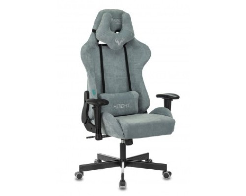 [Офисное кресло или стул] Кресло игровое Бюрократ VIKING KNIGHT LT28 FABRIC серо-голубой крестовина металл [1372998]