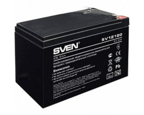 [батареи] Sven SV12120 (12V 12Ah) батарея аккумуляторная