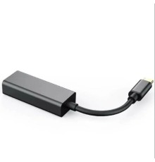 Telecom <TU320M> Кабель-переходник USB 3.1 Type-C -->RJ-45 1000Mbps Ethernet, Aluminum Shell, 0.15м [6926123470442]