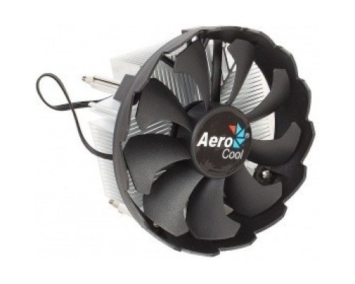 [Вентилятор] Кулер CPU Aerocool BAS (LGA 1151, 100W, 24 dB, 1200 rpm, 120мм, 3pin, алюминий) RTL