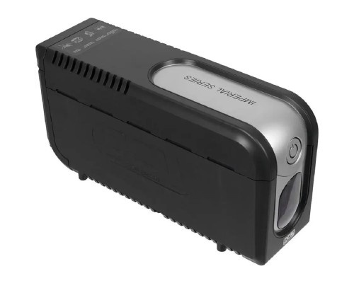 [ИБП] PowerCom Imperial IMD-625AP ИБП {Line-Interactive, 625VA / 375W, Tower, 5 xC13: 3 с резервным питанием + 2 с фильтрацией, LCD, USB} (507308)