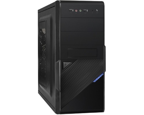 [Корпуса] Exegate EX284022RUS Корпус Minitower BA-201 Black, mATX, <без БП>, 2*USB, Audio
