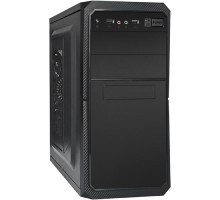 Exegate EX284027RUS Корпус Minitower BA-202 Black, mATX, <без БП>, 2*USB, Audio