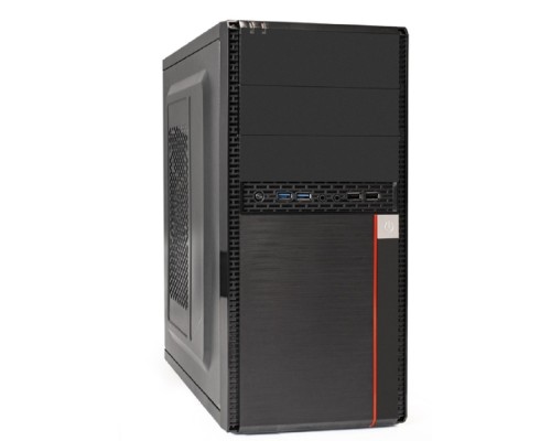 [Корпуса] Exegate EX284039RUS Корпус Minitower BA-204U Black, mATX, <без БП>, 2*USB+2*USB3.0, Audio