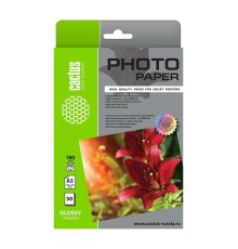 Cactus CS-GA518050 Фотобумага A5/180г/м2/50л./белый глянцевое для струйной печати