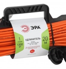Эра Б0046826 Удлинитель силовой UFx-1e-3x0.75-20m-IP44 на рамке c/з 1 гн 20м ПВС 3x0.75 
