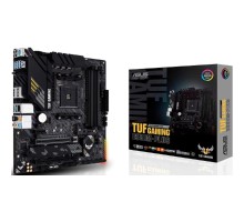 ASUS TUF GAMING B550M-PLUS (Socket AM4, mATX, 4xDDR4(128GB), HDMI 2.1/DP, 1xPCIe 4.0x16/1xPCIe 3.0x16, 1xPCIe 3.0, 1xLAN (2.5GbE), 4xSATA 6Gb/s, 2xM.2, 1xType-C, 5xUSB 3.2, 2xUSB 2.0, 1xPS/2)
