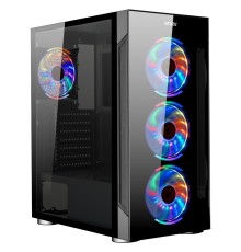 Ginzzu CL280 FAN 12CM RGB*4 USB3.0 Window