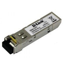D-Link 220T/20KM/A1A WDM SFP-трансивер с 1 портом 100Base-BX-D (Tx:1550 нм, Rx:1310 нм) для одномодового оптического кабеля (до 20 км)