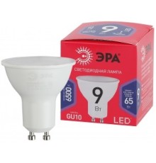 Эра Б0045352 Лампочка светодиодная RED LINE LED MR16-9W-865-GU10 R GU10 9 Вт софит холодный дневной свет