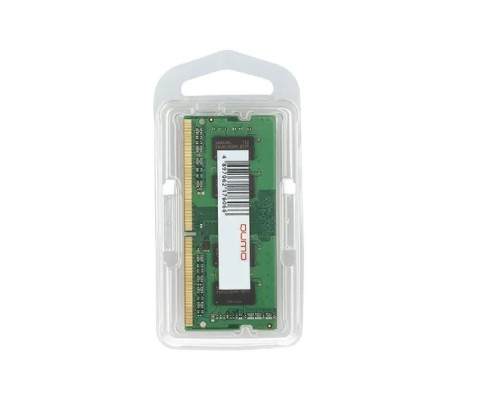 [Модуль памяти] QUMO DDR4 SODIMM 4GB QUM4S-4G2666C19 PC4-21300, 2666MHz OEM/RTL