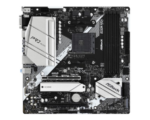 [Материнская плата] Asrock B550M PRO4 RTL {Soc-AM4 AMD B550 4xDDR4 mATX AC`97 8ch(7.1) GbLAN RAID+VGA+HDMI+DP}