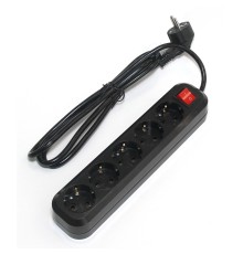 5bites SP5B-350 Сетевой фильтр 5S / 3*1.5MM2 / 16A / ABS / 5M / BLACK