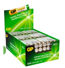 GP Super AAA/LR03/24A 24ARS-2SB4/24AA21RA-2CRS4 Super Alkaline G-Tech (96 шт. в уп-ке) (GPPCA24AS532)