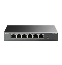 TP-Link TL-SF1006P Настольный коммутатор с 6 портами 10/100 Мбит/с (4 порта PoE+)