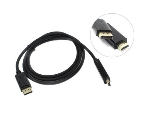 [кабели] Exegate EX284917RUS Кабель DisplayPort-HDMI ExeGate EX-CC-DP-HDMI-3.0 (20M/19M, 3м, экран)