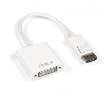 Exegate EX284909RUS Кабель-переходник DisplayPort-DVI ExeGate EX-DPM-DVIF-0.15 (20M/19F, 0,15м)