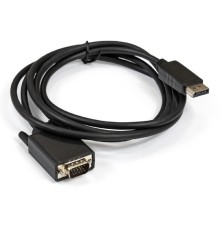 Exegate EX284914RUS Кабель DisplayPort-VGA ExeGate EX-CC-DPM-VGAM-1.8 (20M/15M, 1,8м, позолоченные контакты, экран)