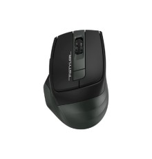 Мышь A4 Fstyler FB35 зеленый/черный оптическая (2000dpi) беспроводная BT/Radio USB (6but) {1379899}